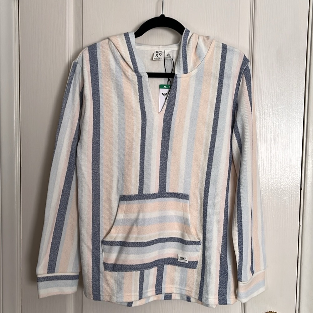 New - Roxy Youth Girls Baja Hoodie - size XL (18/20)